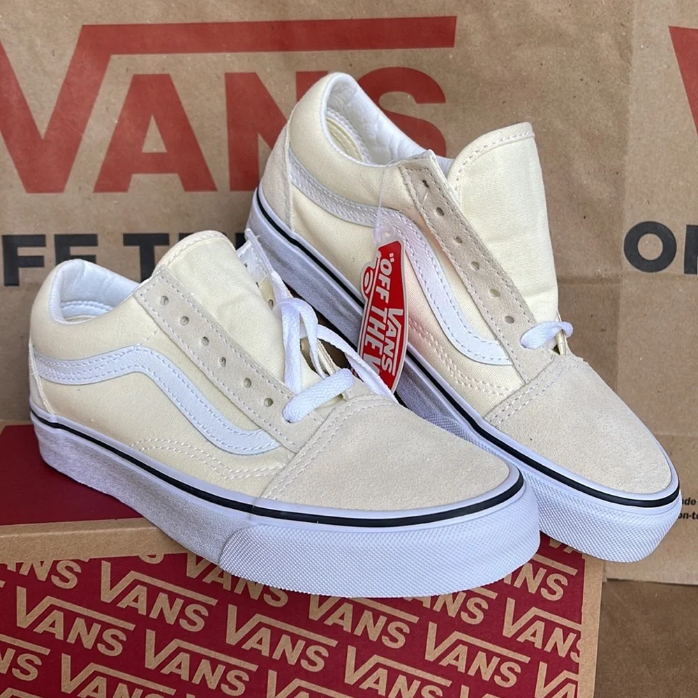 Vans Old Skool Classic White/True White WMNS sneakers - Picture 5 of 16